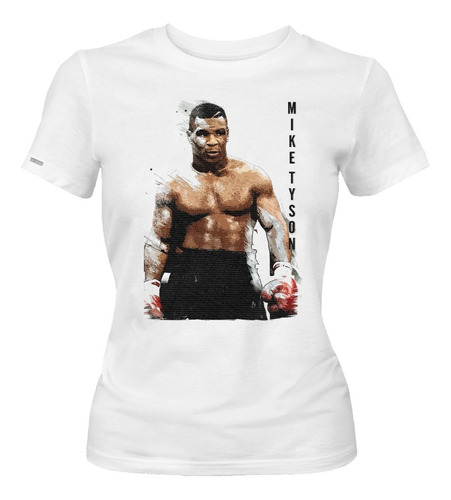 Camiseta Myke Tyson Boxeo Deportes Dama Mujer Idk