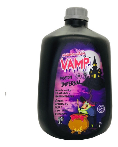 Vamp Poción Infernal E Impkble 3 Litros Candyclub