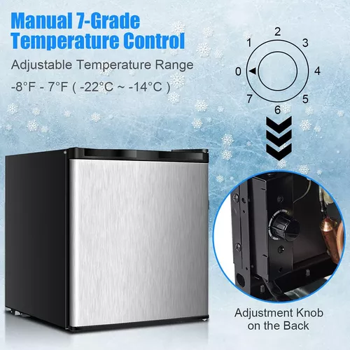 Congelador Vertical Compacto De 1,1 Pies Cúbicos, Mini Conge