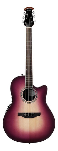 Guitarra Electroacustica Ovation Celebrity Standard Cs28 Color Magneta Purple Burst