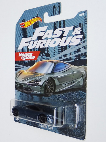 Hot Wheels Fast & Furious 3/5 - Mclaren 720 S Color Gris Oscuro