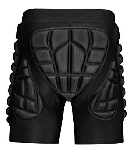 Ohmotor 3d Acolchado Protector Pantalones Cortos Hip Butt Ev