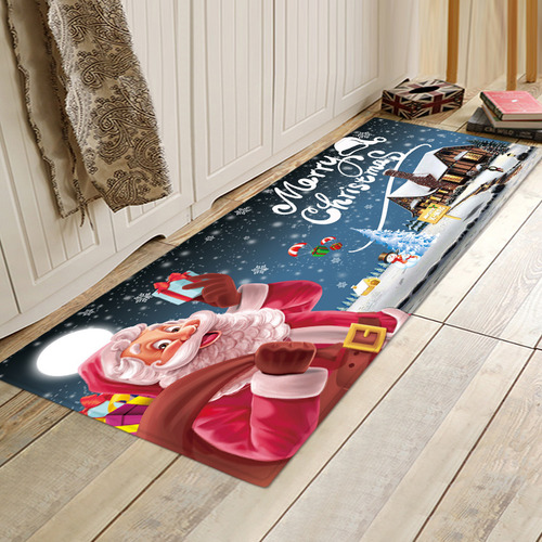 Felpudos De Bienvenida Para Decoración De Feliz Navidad, Int