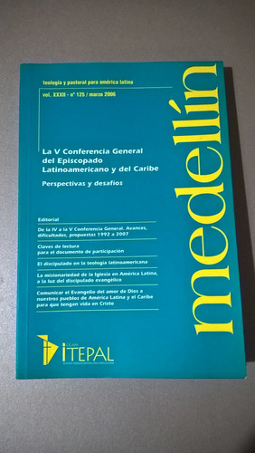 Revista Medellin 125 V Conferencia General Del Episcopado