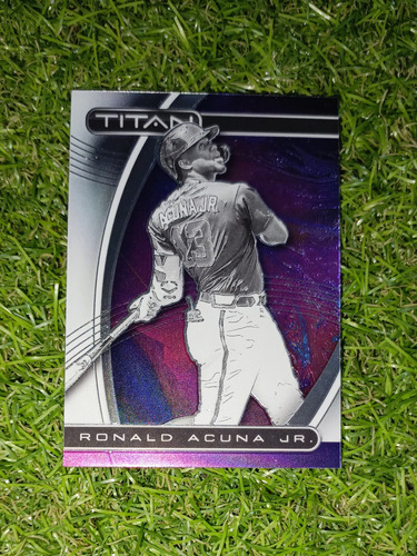 Cv Ronald Acuña Jr Panini Titan Chrome 2021