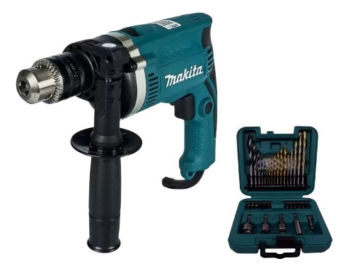 Taladro Percutor 710w 48000 Gpm Makita Hp1630k + B-68498