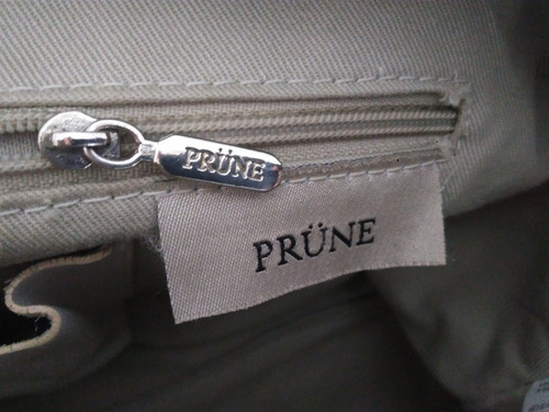 Cartera Prune Cuero Vacuno Original Tiza Usado Regalo Mama