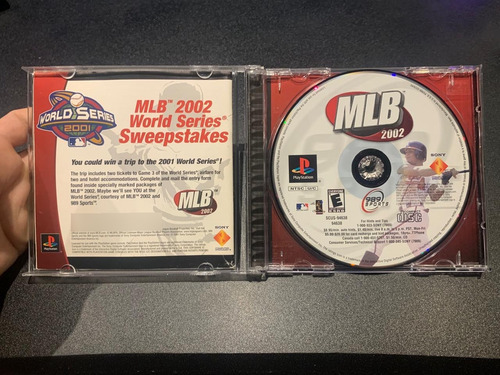 Mlb 2002 Sony Playstation Ps1 (Usado)
