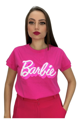Camiseta Barbie T-shirt Filme Blusa Modinha