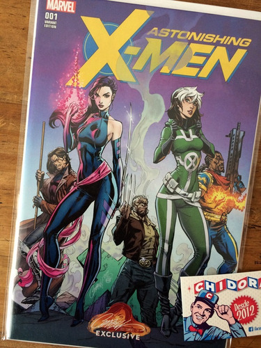 Comic - Astonishing X-men #1 Campbell Rogue Psylocke Cover A