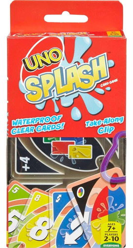 Juego De Cartas, (uno Splash)