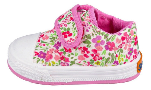 Zapatilla Bebe Abrojo Flores Chicle Small Shoes