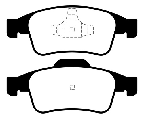 Pastillas De Freno Para Renault Duster Oroch Dynamique 1.6 1