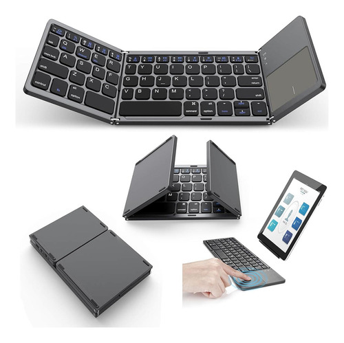 Teclado Bluetooth Keyboard Para Tablet iPad Multidispositivo