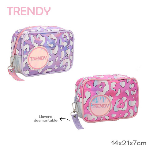 Rtucher Trendy Animl Print Escolr Niñ Infntil Olor Lil