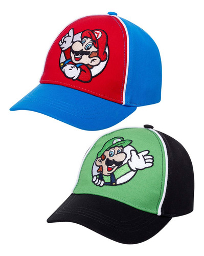 Gorra De Béisbol Infantil Nintendo Boys Super Mario Bros. Go