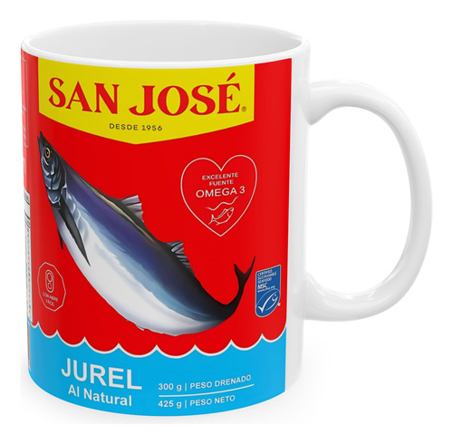 Tazón Taza Personalizada Jurel San Jose Mug 325 Ml