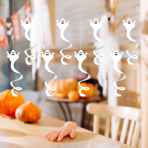2 X 8 Adornos Colgantes De De Halloween, Decoraciones De