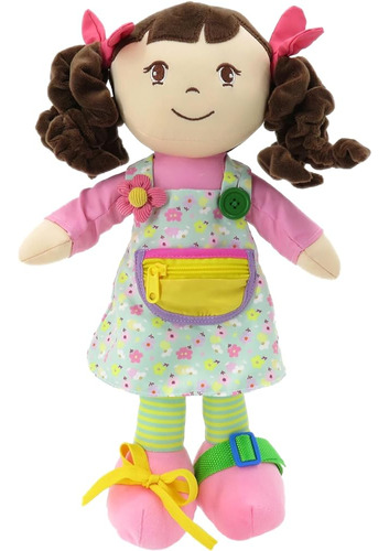 Linzy Toys Muñeca Educativa De 16  / Adorable Muñeca De Pelu