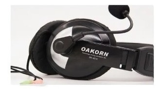 Auricular Con Microfono Ok-2010 Para Pc 2 Jack