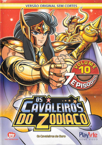 Os Cavaleiros Do Zodíaco - Fase Santuário Vol.10 - Dvd