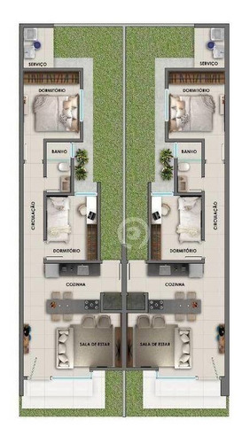 Imagem 11 de 11 de Casa Com 02 Dormitórios Em Estância Velha - Ca1180
