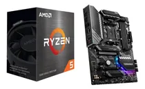 Comprar Amd Ryzen 5 5600x 3.7 Ghz Six-core Am4 Processor & Msi Mag 