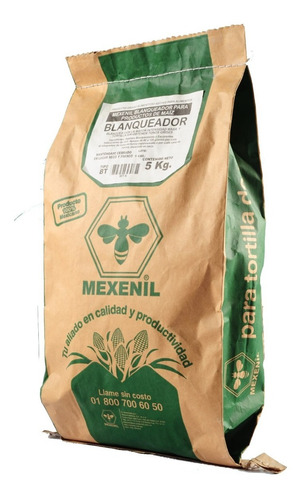 Blanqueador Para Tortillas De Maíz (btm) 5kg Mexenil