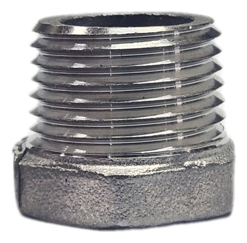 Conexão Tampão Sextavo Aço Inoxidável 316 De 1/4 Npt