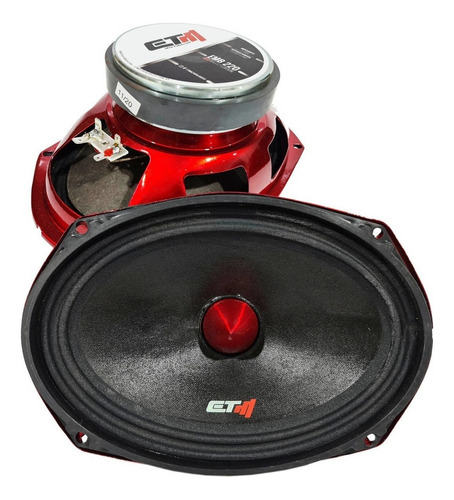 Par Alto Falante Etm 6x9 Profissional Woofer 440 Wrms Real