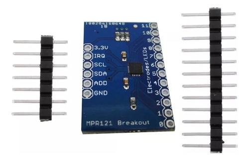 Modulo Mpr-121 Sensor Capacitivo Tactil Controlador 12c