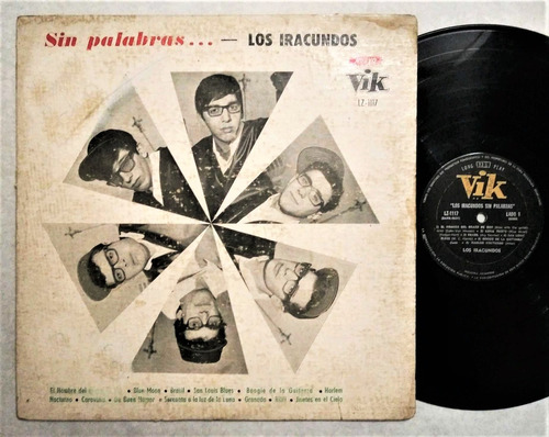 Vinilo Los Iracundos Sin Palabras Surf Beat No Ventures 1965