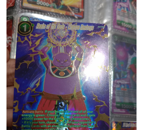 Champa Destroys (spr) ,dragon Ball Carta Bandai 