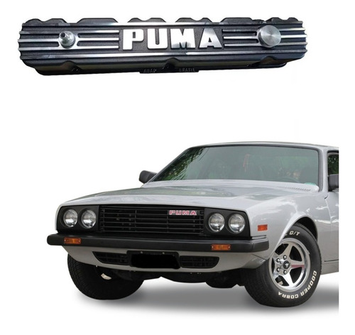 Tampa De Válvula Do Motor Opala 6cc Em Alumínio Para Puma
