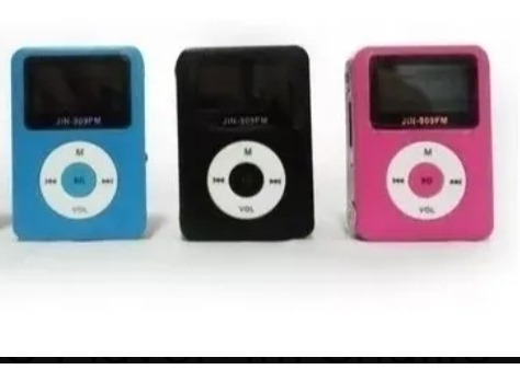 Mini Mp3 Player+fm Shuflle Clip+entrada Microsd Suporta 32gb