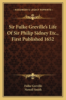 Libro Sir Fulke Greville's Life Of Sir Philip Sidney Etc....