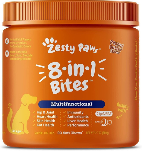 Zesty Paw Suplemento Para Perros Vitaminas