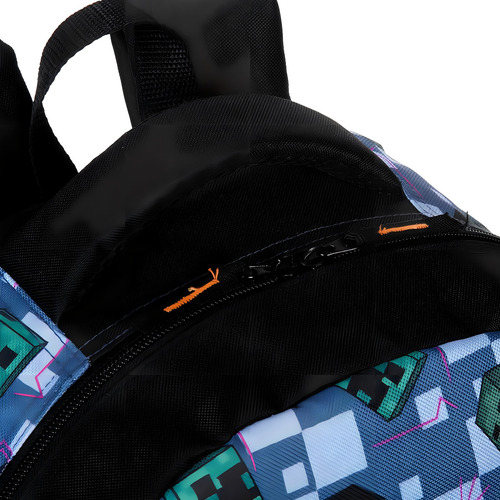 Mochila Minecraft Mosaico Colorida Sestini