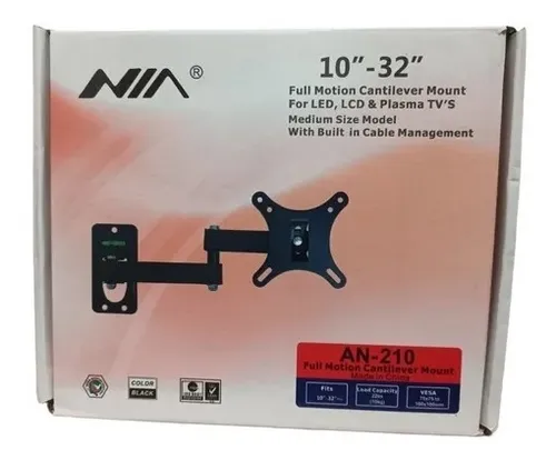 Soporte Pared Para Televisor Plasma Ext-brazo 10 A 32 Pulgas