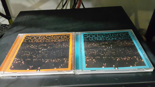 Cd Soda Estereo El Ultimo Concierto A + B En La Plata