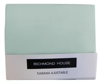 Comprar Sábana Ajustable Queen Size Richmond House - Colores Color Jade