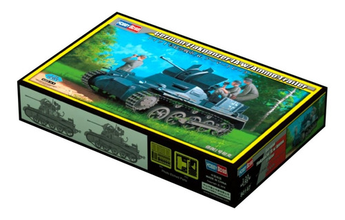 German Flakpanzer Ia W/ammo.trailer Hobby Boss 80147 1:35