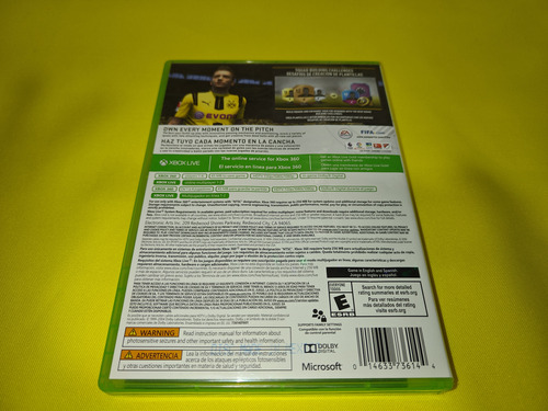 Fifa 17 Xbox 360 Original Disco En Buen Estado Y Funcionando (Usado)