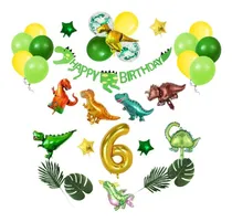 Comprar Decoraciones De Globos De Dinosaurios Pack Completo 