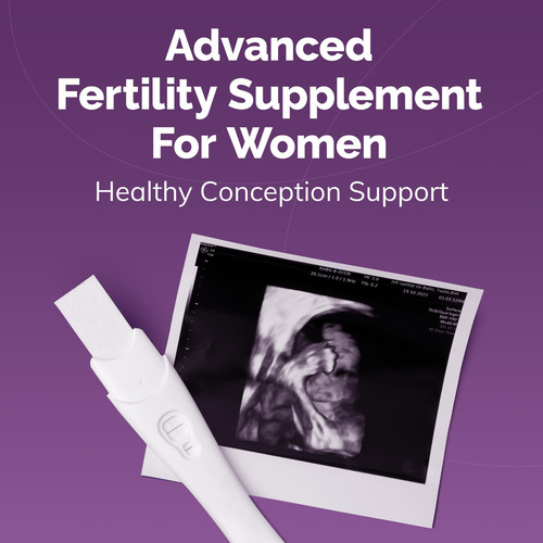 Conceive Plus Suplemento Fertilidad Para Mujeres 60 Cápsulas