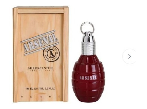 Perfume Gilles Cantuel Arsenal Red Hombre 100ml