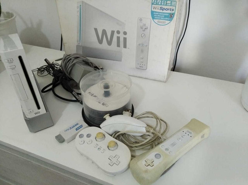 Wii Usada Buen Estado Completa