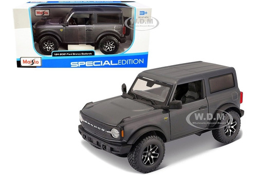 Ford Bronco Badlands 2021 1:24 Maisto Edicion Especial 