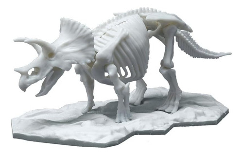 Bandai - Model Kit Limex Dinosaurio Skeleton Triceratops