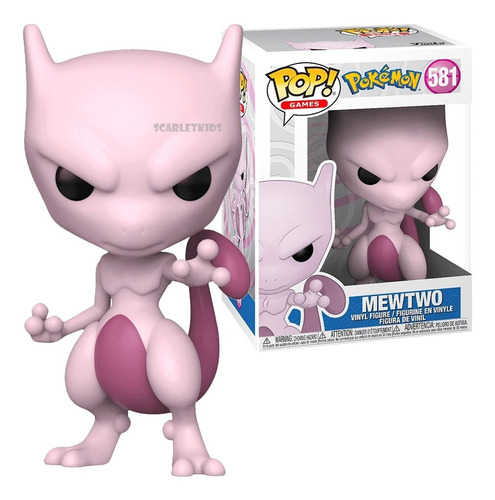 Funko Pop Pokemon Mewtwo 581 Original Scarlet Kids